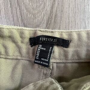 Forever 21 Khaki Trousers